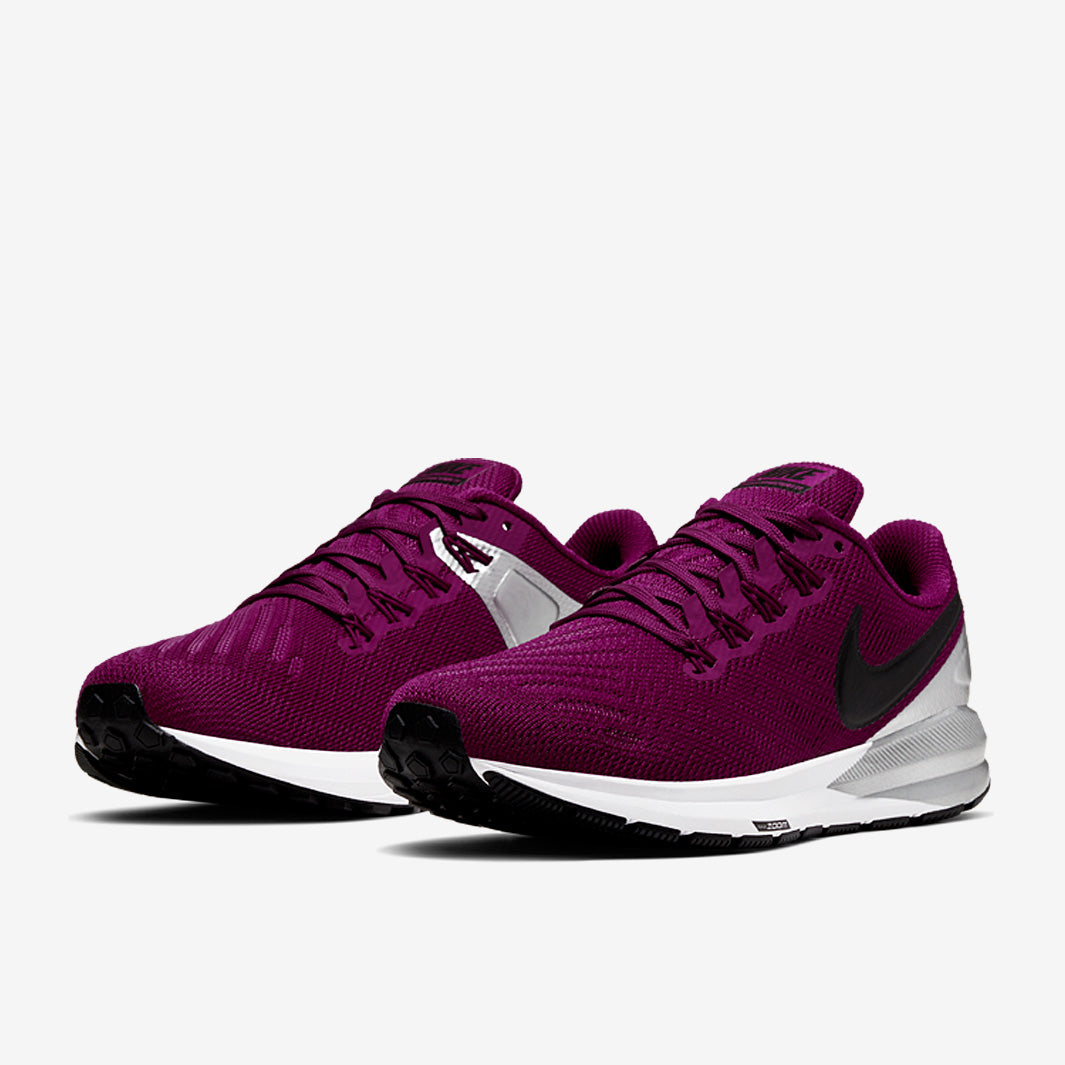 Nike Womens Air Zoom Structure 22 - True Berry/Black-Chrome