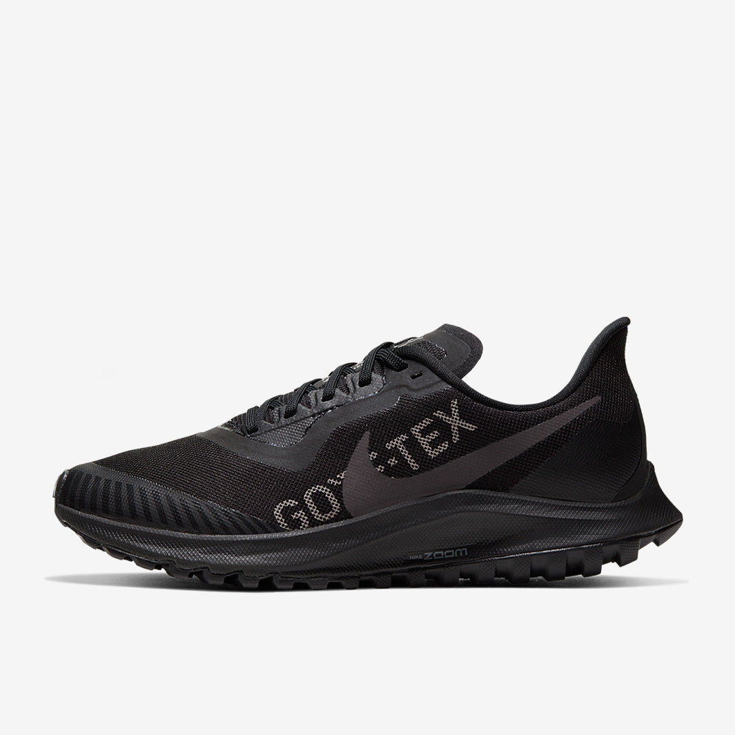 Nike Womens Pegasus 36 Trail GORE-TEX - Black/Thunder Grey