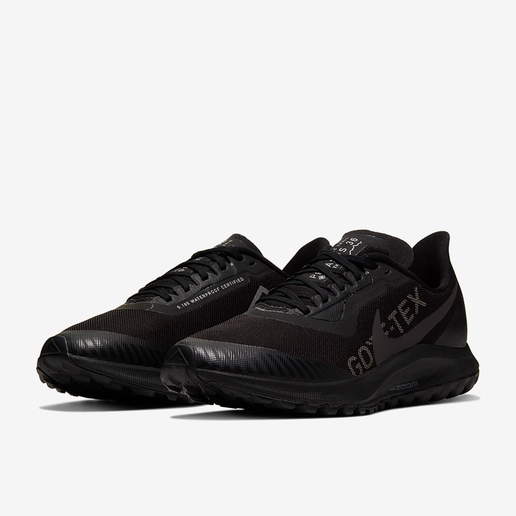 Nike Womens Pegasus 36 Trail GORE-TEX - Black/Thunder Grey