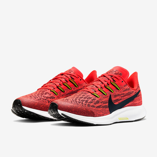 Nike Girls Air Zoom Pegasus 36 - Laser Crimson/Black-Bright Cactus