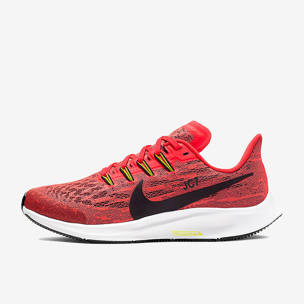 Nike Girls Air Zoom Pegasus 36 - Laser Crimson/Black-Bright Cactus