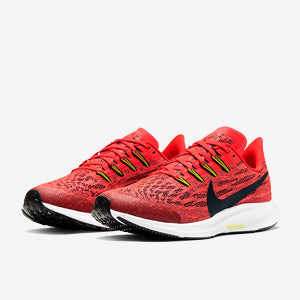 Nike Girls Air Zoom Pegasus 36 - Laser Crimson/Black-Bright Cactus