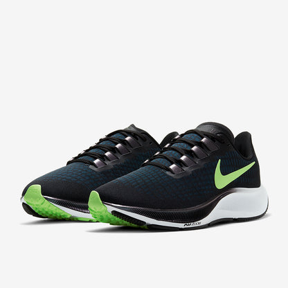 Nike Air Zoom Pegasus 37 - Black/Lime Blast-Blue
