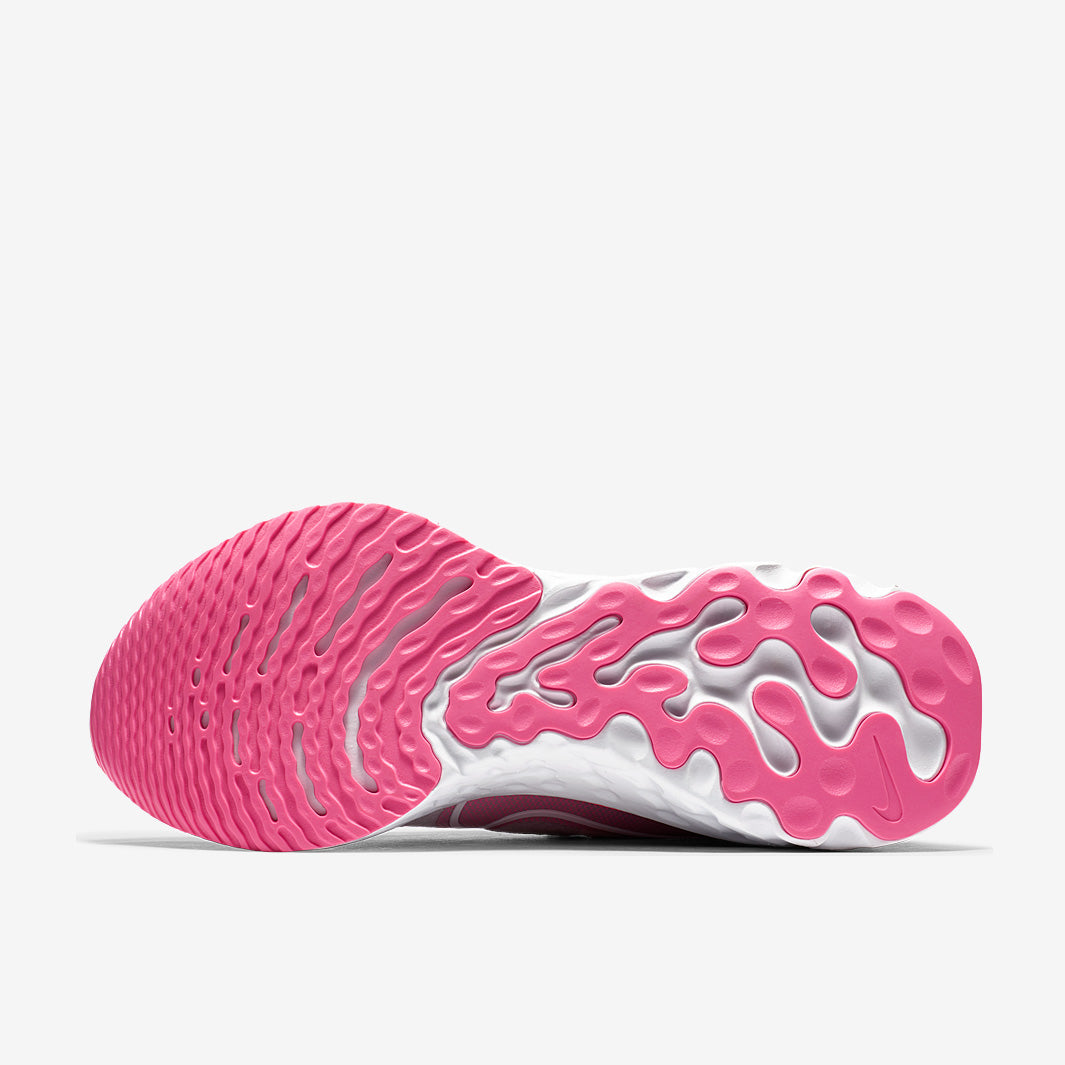Nike Womens React Infinity Run Flyknit - Violet Ash/White