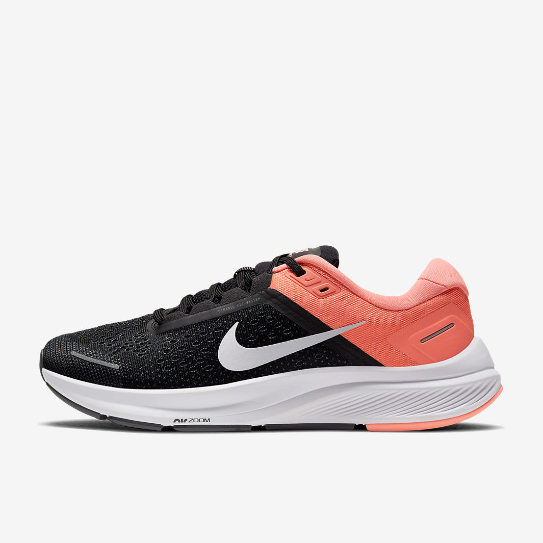 Nike Womens Air Zoom Structure 23 - Black/White-Crimson Pulse