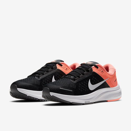 Nike Womens Air Zoom Structure 23 - Black/White-Crimson Pulse