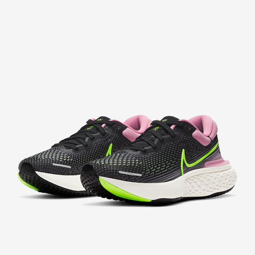 Nike Womens ZoomX Invincible Run Flyknit - Black/Cyber