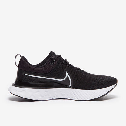 Nike Womens React Infinity Run Flyknit 2 - Black/White
