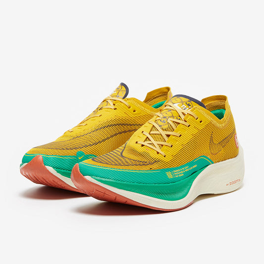 Nike ZoomX Vaporfly Next Percent 2 - Dark Sulfur/Thunder Blue