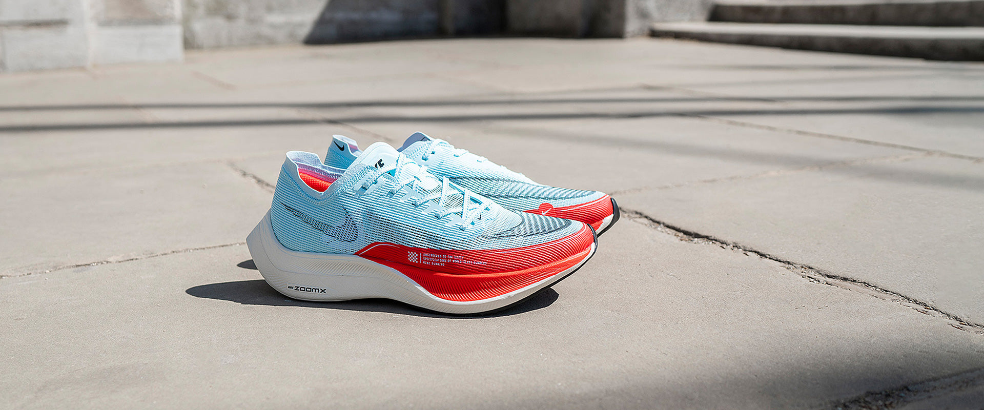 Nike ZoomX Vaporfly Next Percent 2 OG - Glacier Blue/Black-Chile Red