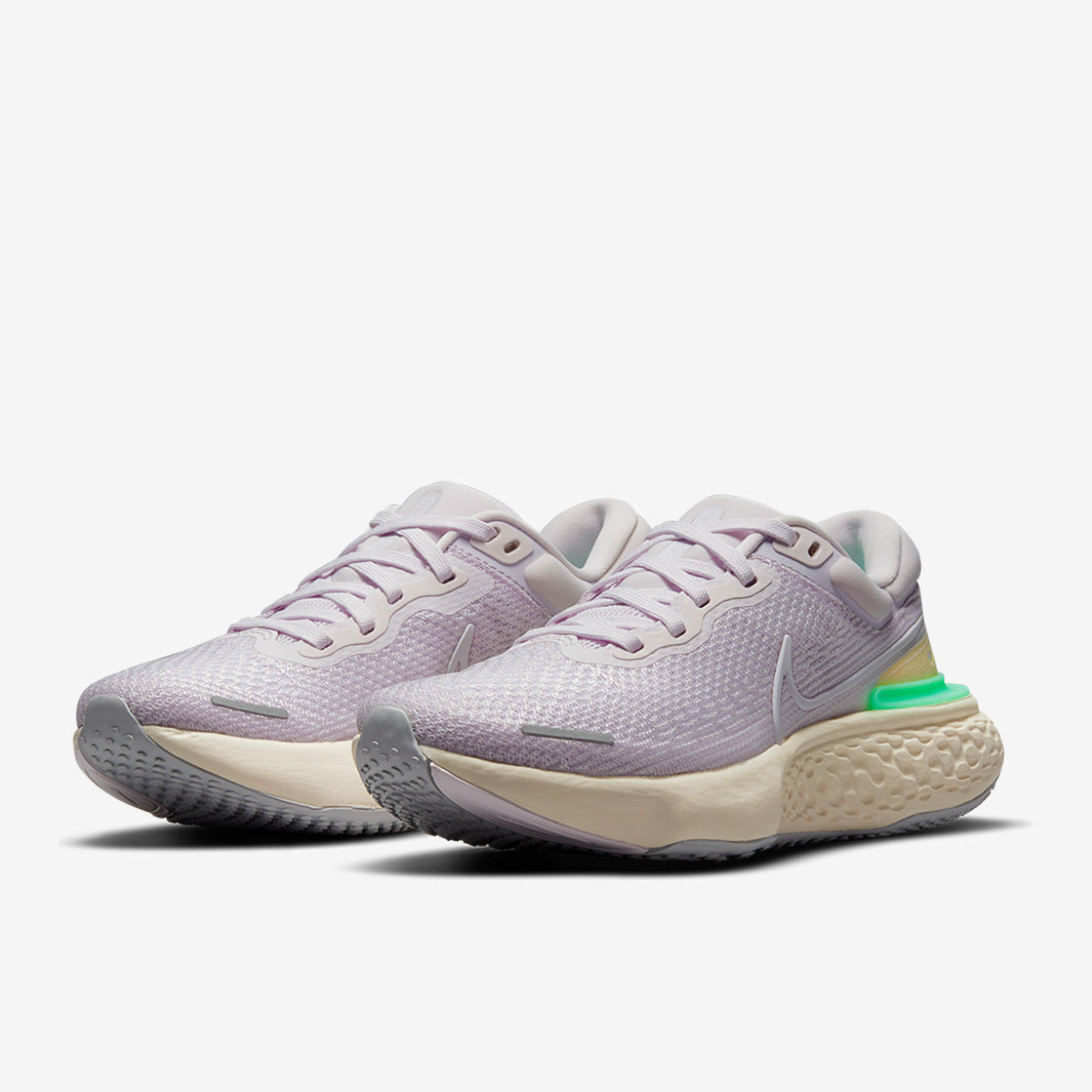Nike Womens ZoomX Invincible Run Flyknit - Light Violet/White