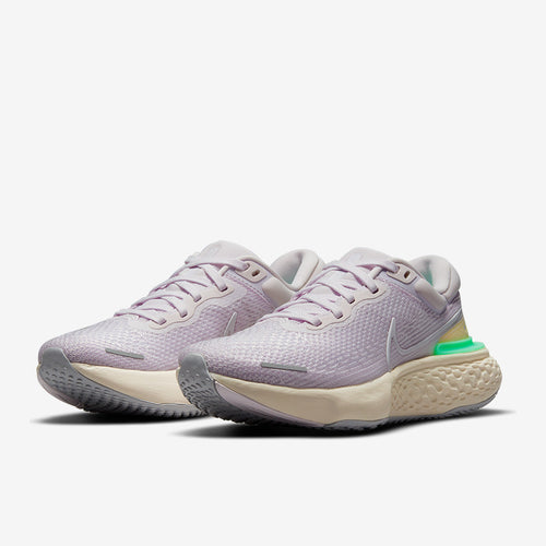 Nike Womens ZoomX Invincible Run Flyknit - Light Violet/White