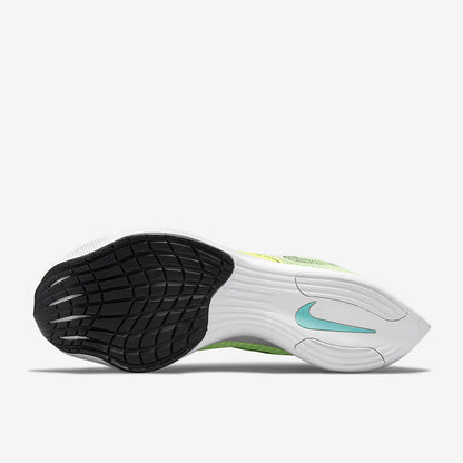 Nike Womens ZoomX Vaporfly Next Percent 2 - Barely Volt/Black-Dynamic Turq