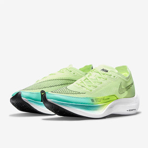 Nike Womens ZoomX Vaporfly Next Percent 2 - Barely Volt/Black-Dynamic Turq