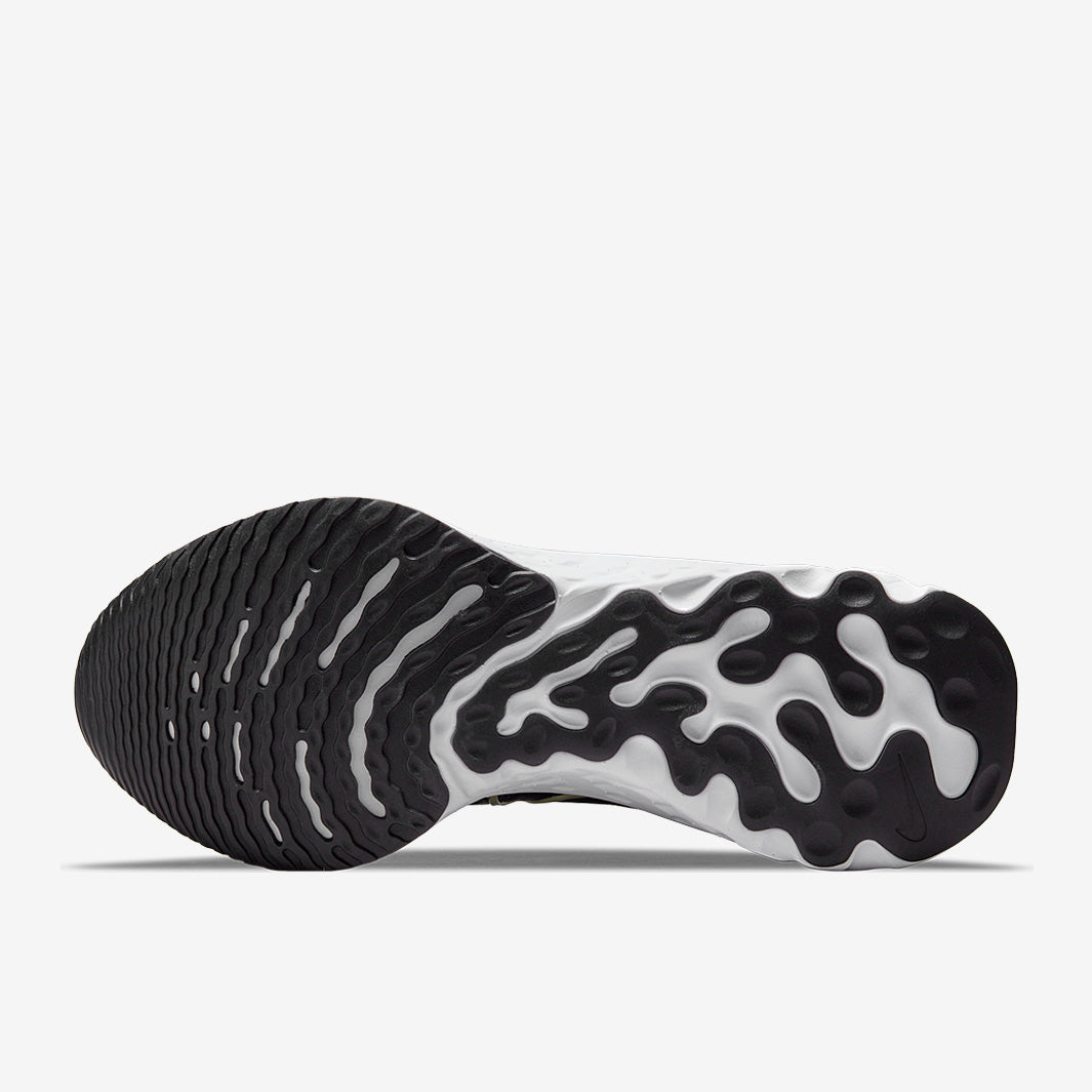 Nike Womens React Infinity Run Flyknit 2 - Black/Lime Ice-Magic Ember