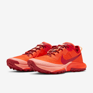 Nike Womens Air Zoom Terra Kiger 7 - Team Orange/University Red