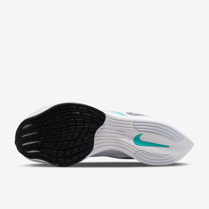 Nike Womens ZoomX Vaporfly Next Percent 2 - White/Black-Aurora Green