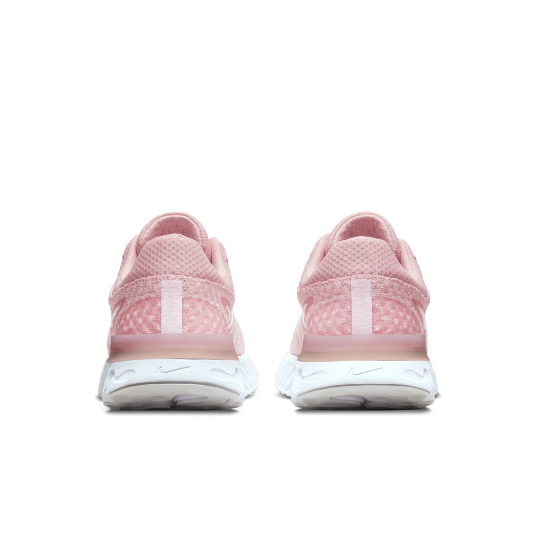 Nike Womens React Infinity Run Flyknit 3 - Pink Glaze/White-Pink Foam