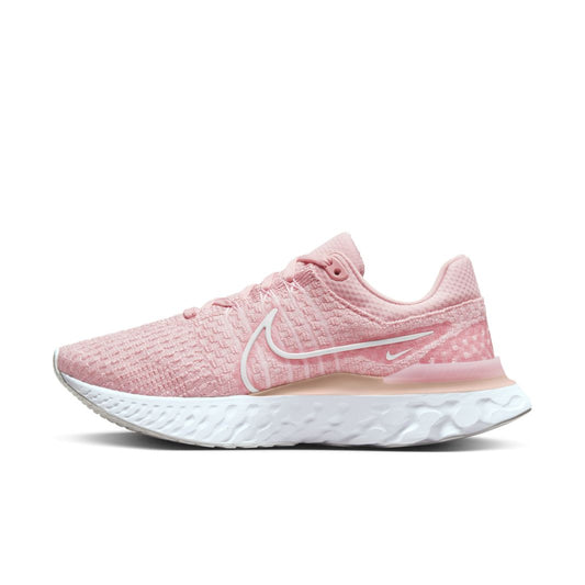 Nike Womens React Infinity Run Flyknit 3 - Pink Glaze/White-Pink Foam