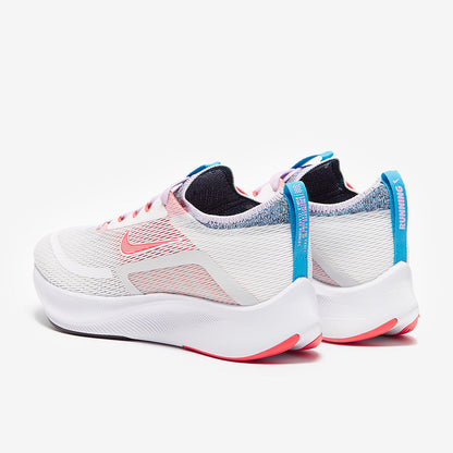 Nike Womens Zoom Fly 4 - White/Team Orange-Lilac