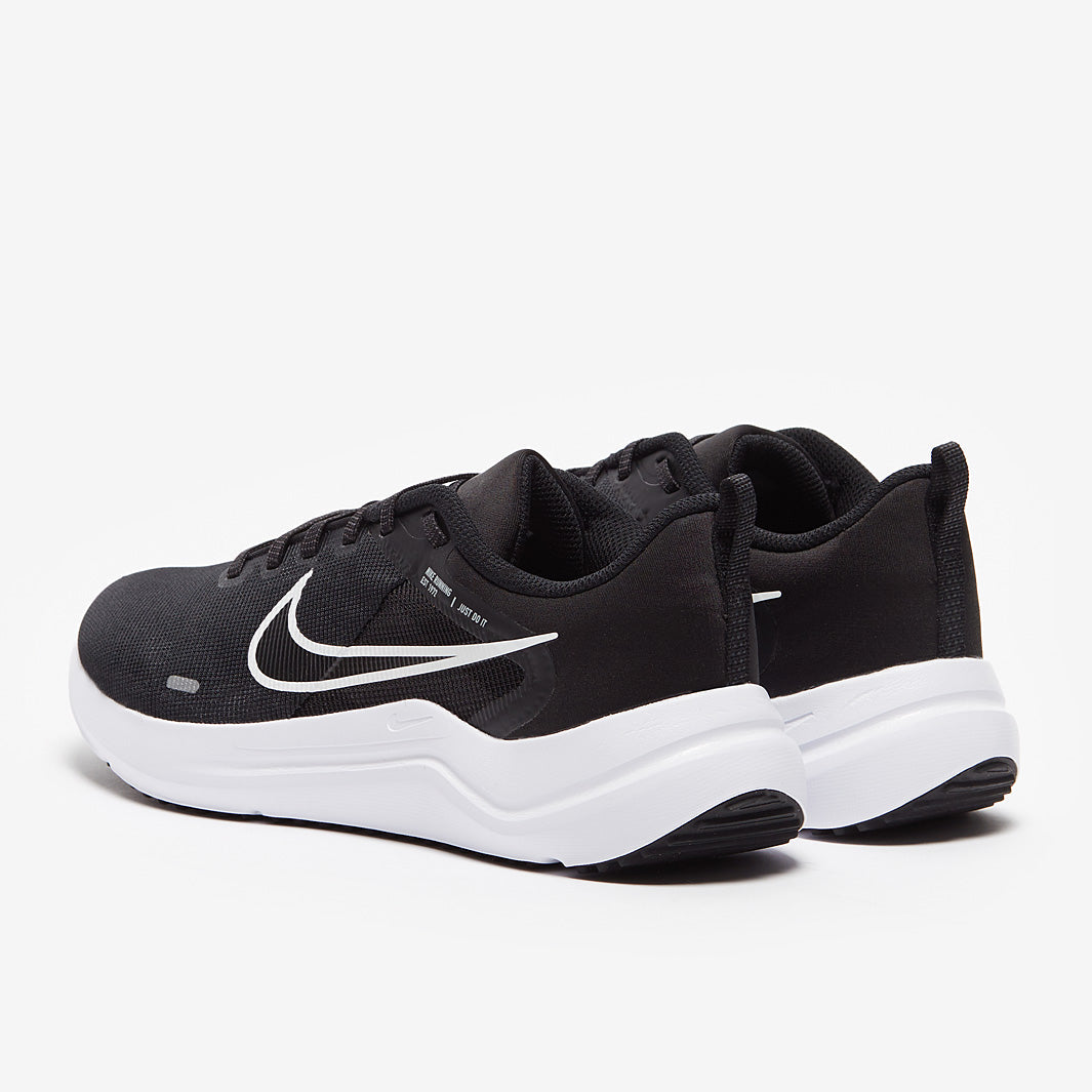 Nike Womens Downshifter 12 - Black/White-Smoke Grey