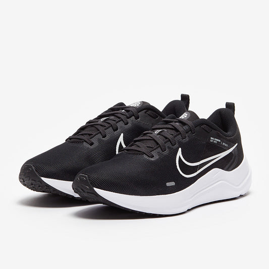 Nike Womens Downshifter 12 - Black/White-Smoke Grey