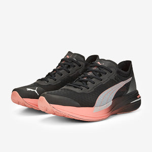 Puma Womens Deviate Nitro Elite Carbon - Puma Black-Carnation Pink