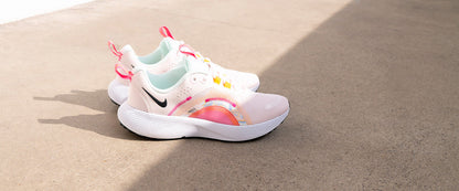 Nike Womens React Escape Run 2 Premium - Light Soft Pink/Dark Smoke Grey