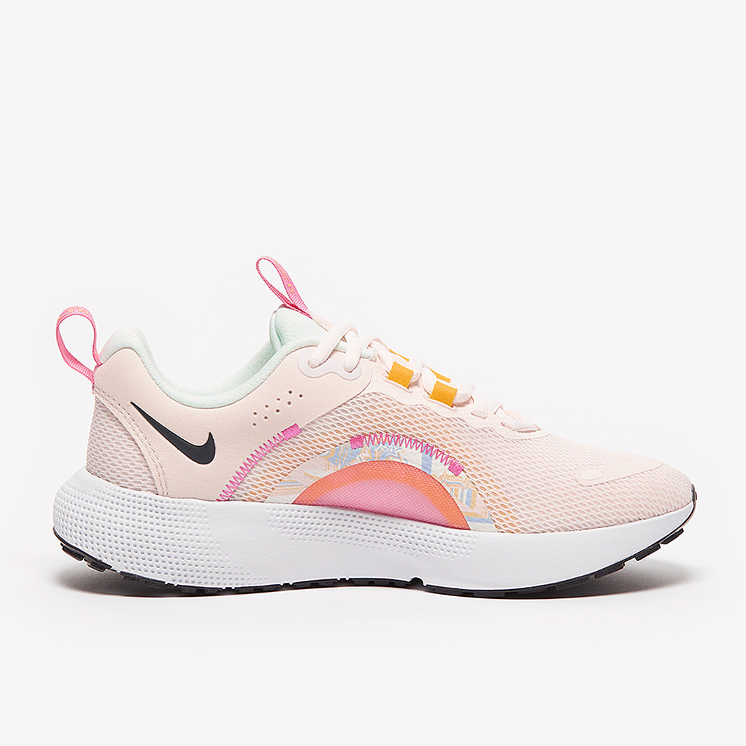 Nike Womens React Escape Run 2 Premium - Light Soft Pink/Dark Smoke Grey