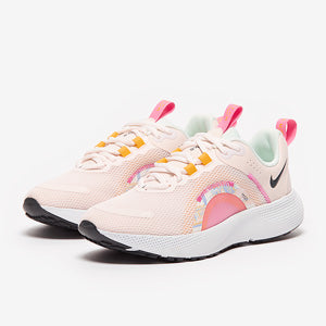 Nike Womens React Escape Run 2 Premium - Light Soft Pink/Dark Smoke Grey