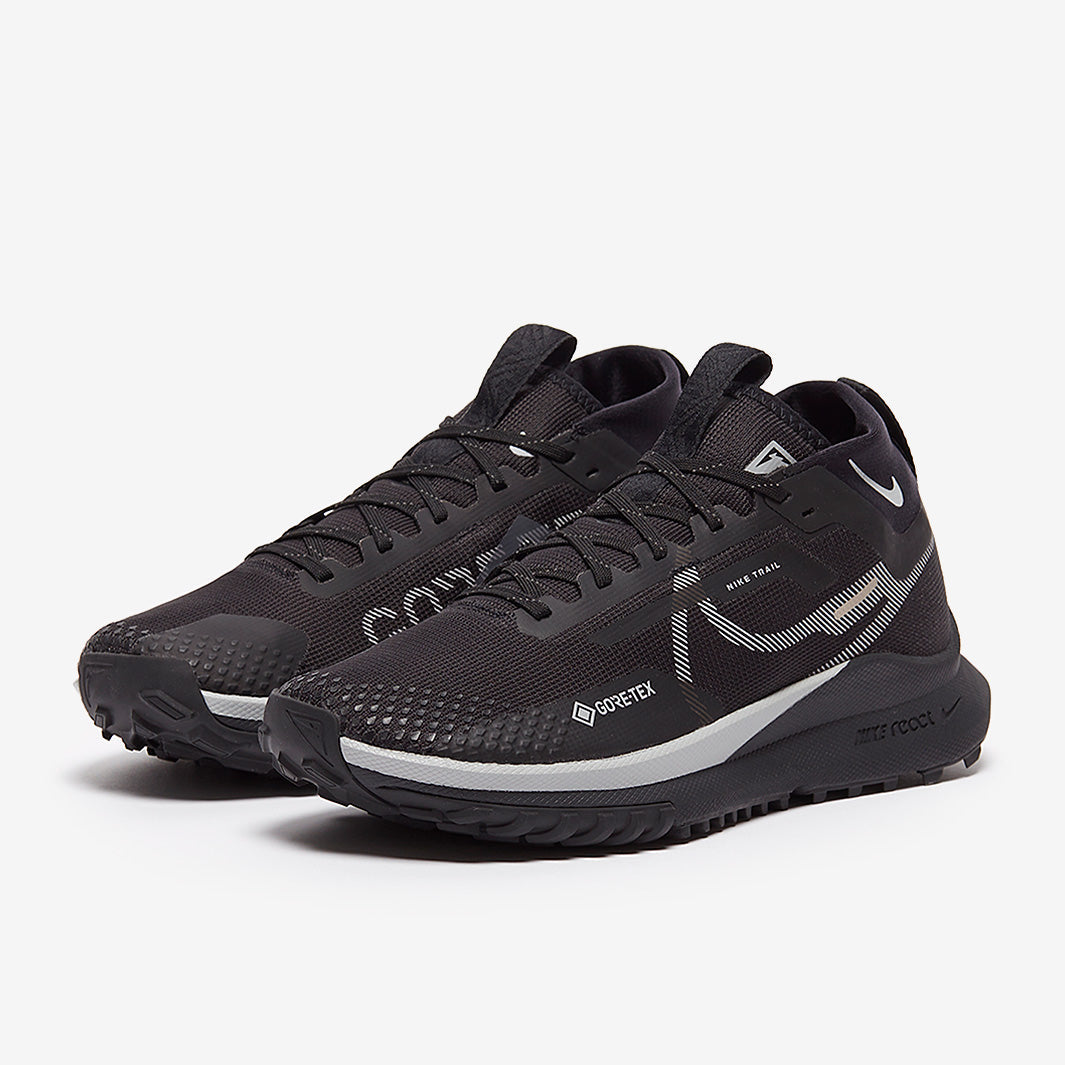 Nike Womens React Pegasus Trail 4 GORE-TEX - Black/Wolf Grey