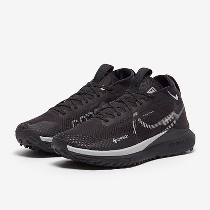 Nike Womens React Pegasus Trail 4 GORE-TEX - Black/Wolf Grey