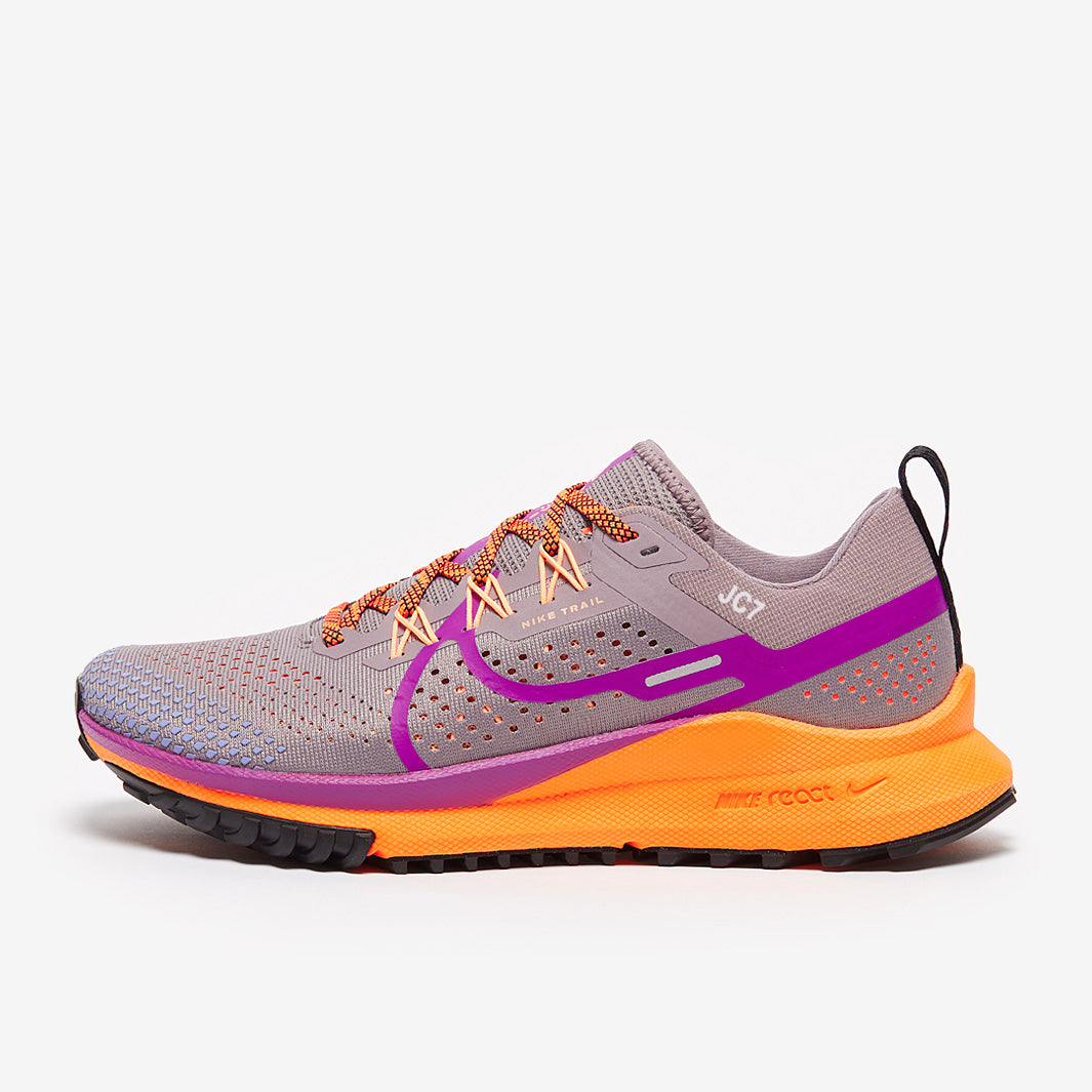 Nike Womens React Pegasus Trail 4 - Purple Smoke/Vivid Purple