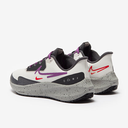 Nike Womens Air Zoom Pegasus 39 Shield - Light Bone/Vivid Purple