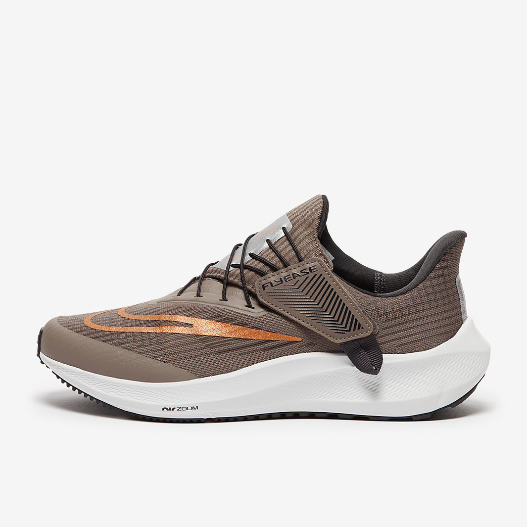 Nike Womens Air Zoom Pegasus FlyEase - Dk Smoke Grey/Metallic Copper