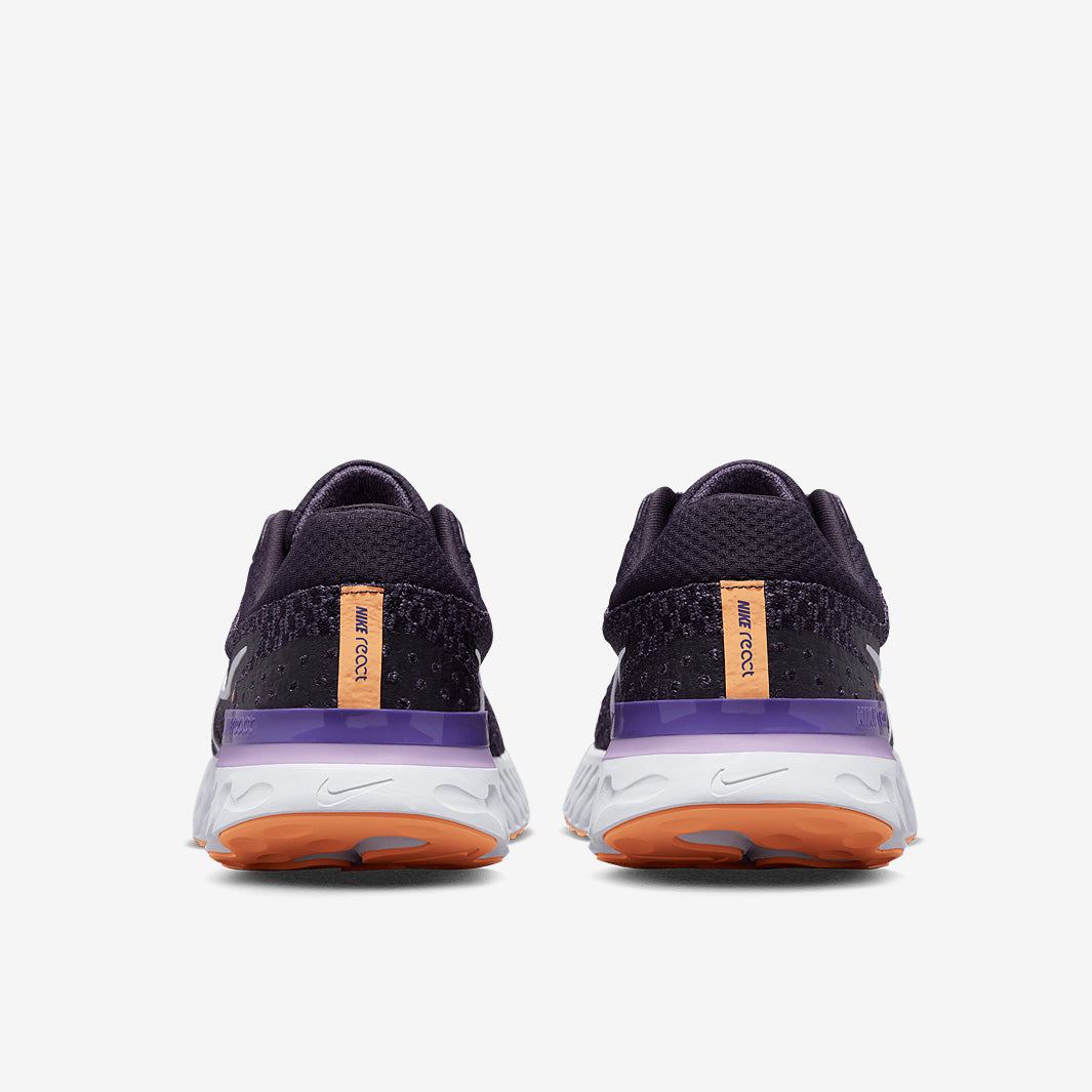 Nike Womens React Infinity Run Flyknit 3 - Cave Purple/White-Canyon Purple