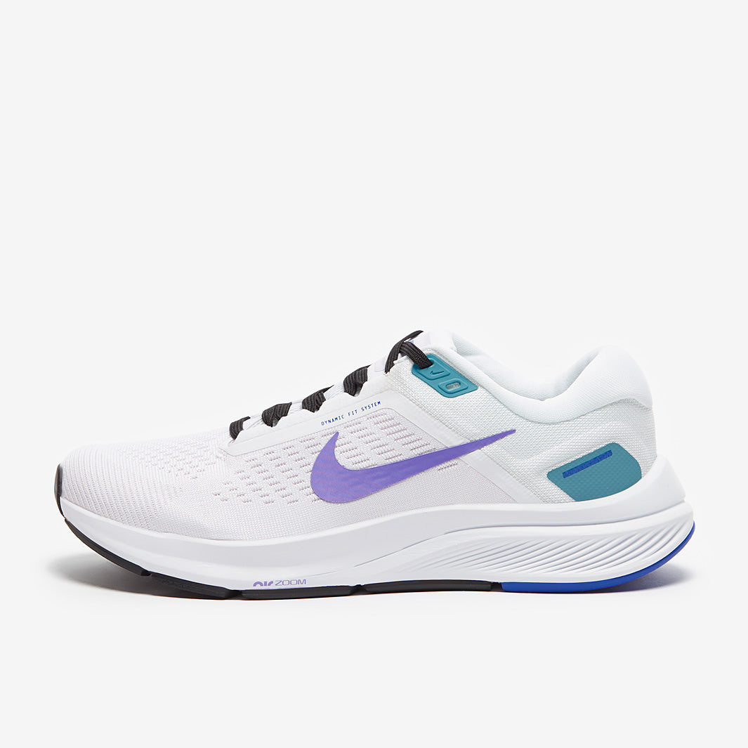 Nike Womens Air Zoom Structure 24 - White/Psychic Purple