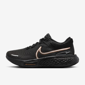 Nike Womens ZoomX Invincible Run Flyknit 2 - Black/Metallic Silver