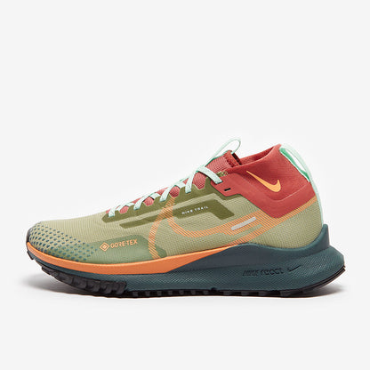 Nike Womens React Pegasus Trail 4 GORE-TEX - Alligator/Orange Trance