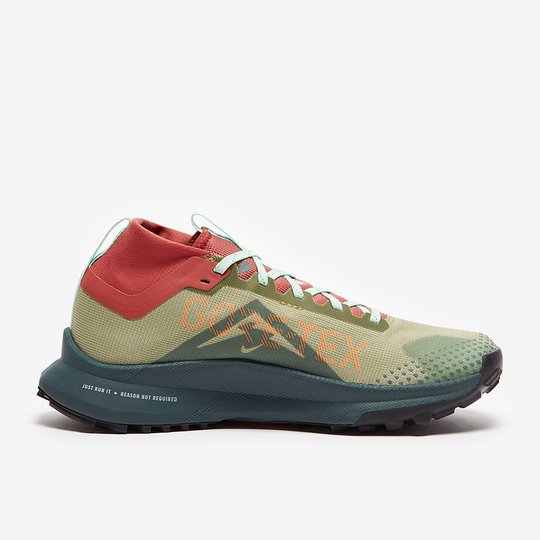 Nike Womens React Pegasus Trail 4 GORE-TEX - Alligator/Orange Trance