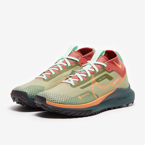 Nike Womens React Pegasus Trail 4 GORE-TEX - Alligator/Orange Trance