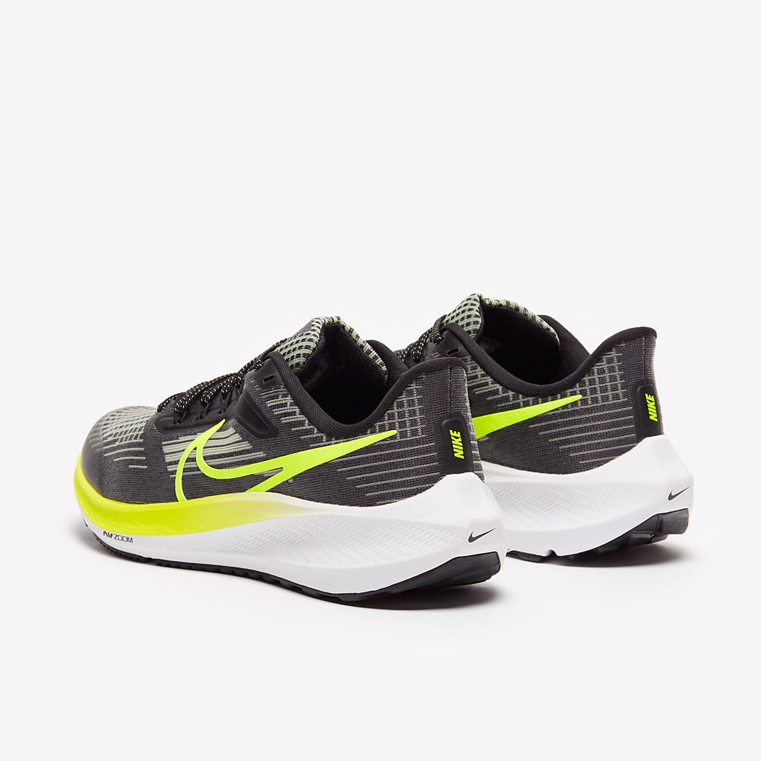 Nike Boys Air Zoom Pegasus 39 - Black/Volt-Barely Volt