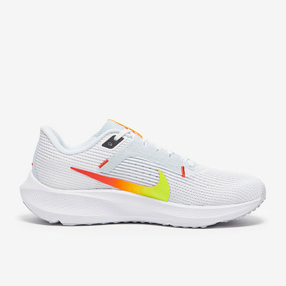 Nike Womens Pegasus 40 - White/Picante Red-Blue Tint