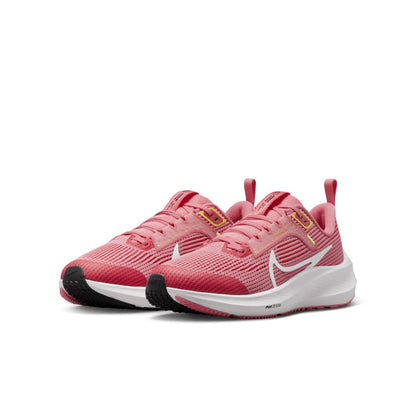 Nike Older Kids Pegasus 40 (GS) - Coral Chalk-Citron Pulse