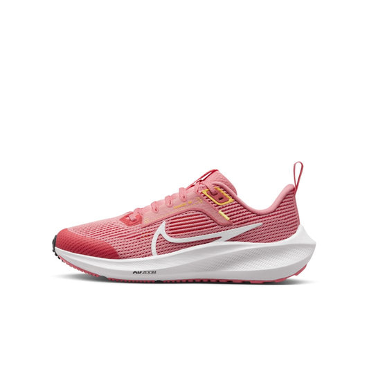 Nike Older Kids Pegasus 40 (GS) - Coral Chalk-Citron Pulse