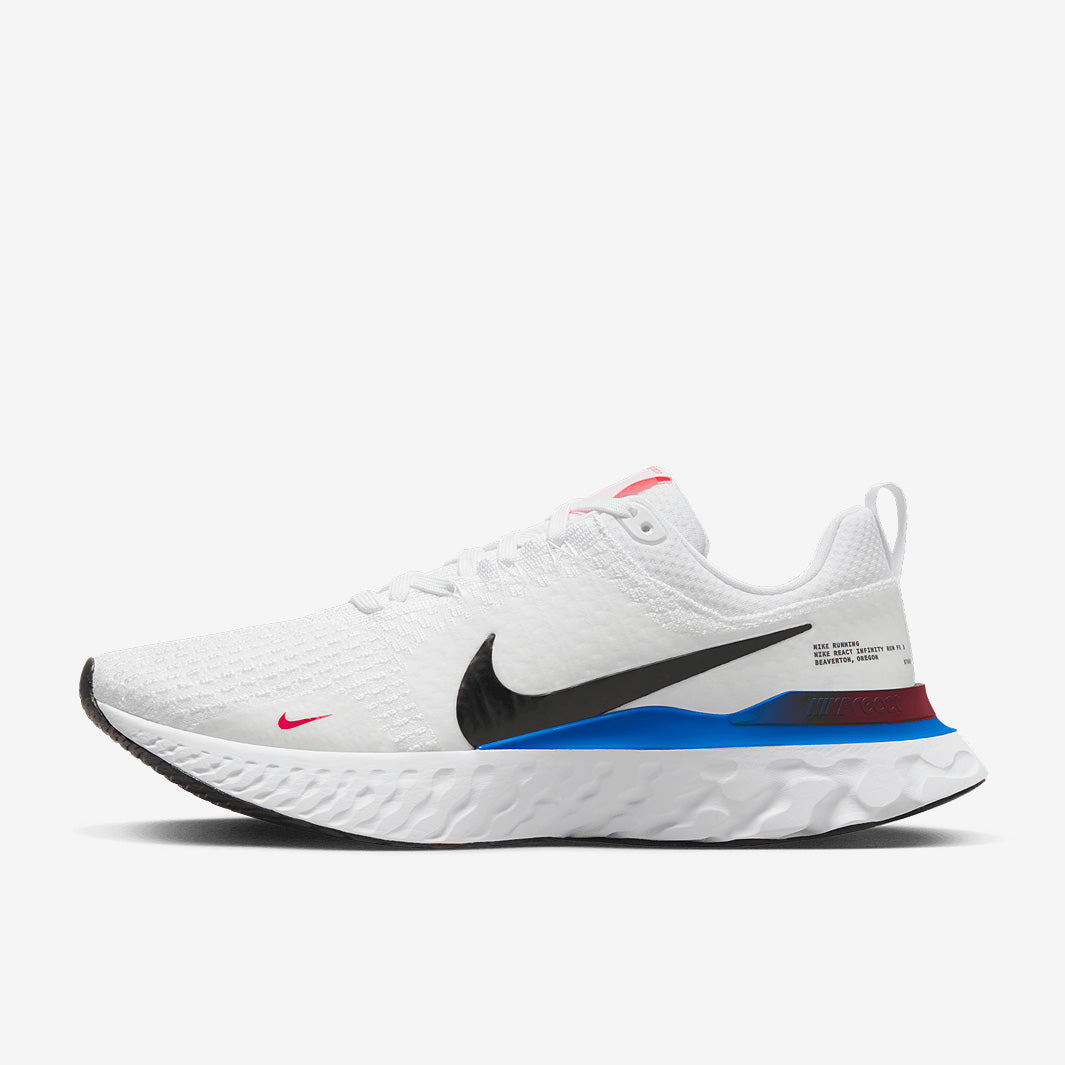 React Infinity Run FK 3 - White/Black-Photo Blue