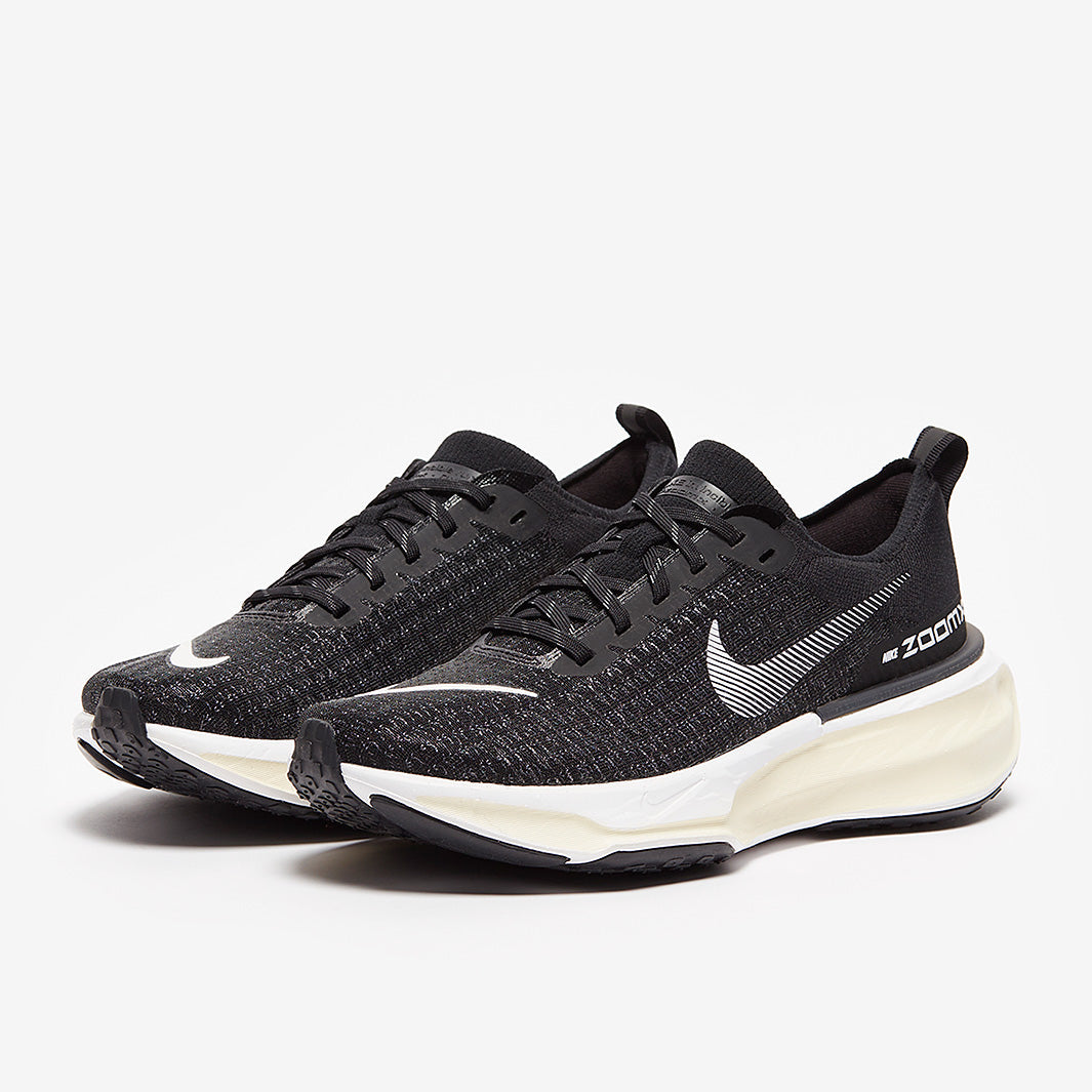 Nike Invincible Run FlyKnit 3 - Black/White-Dark Grey