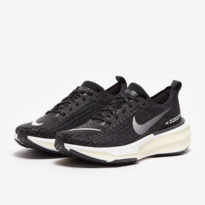 Nike Invincible Run FlyKnit 3 - Black/White-Dark Grey