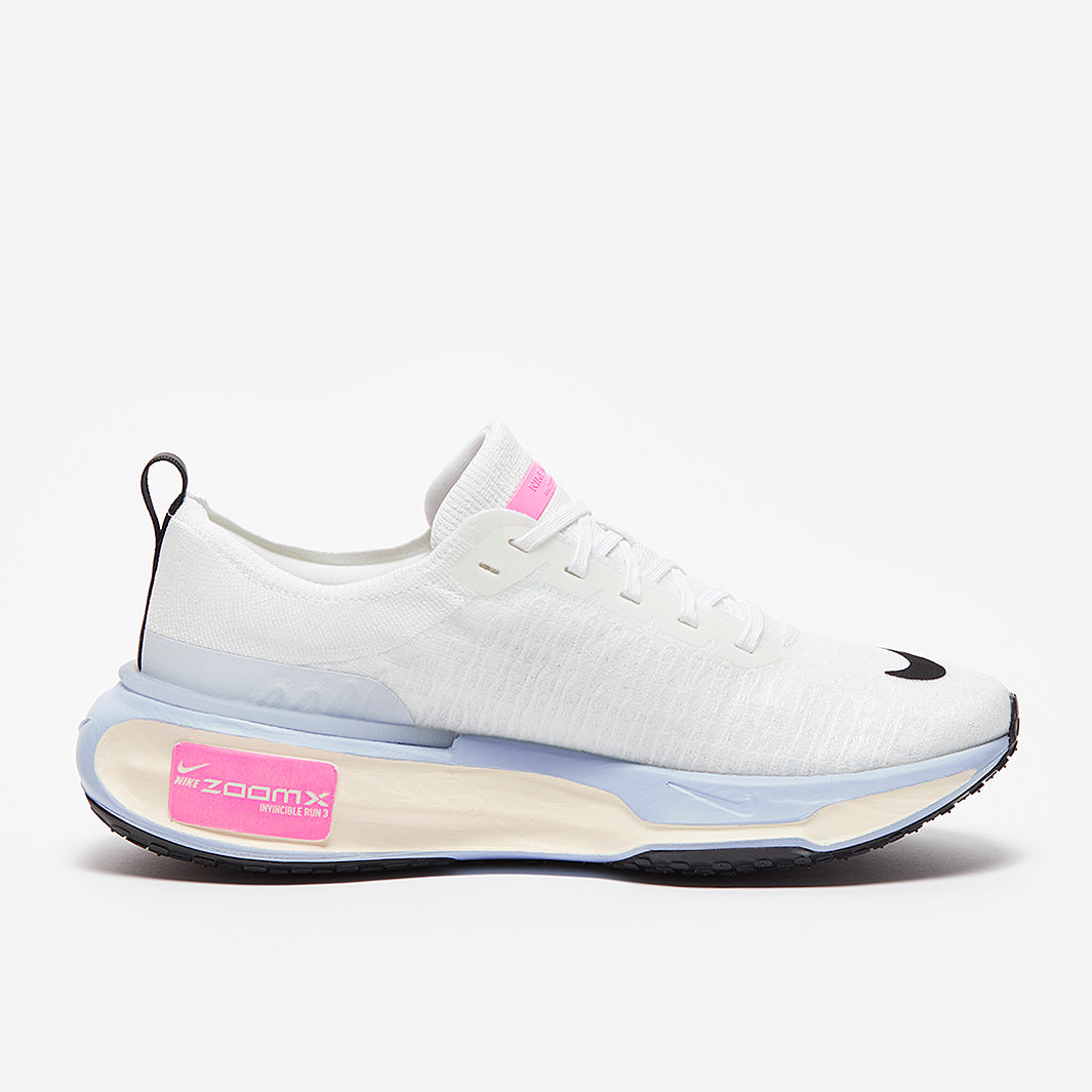 Nike Invincible Run Flyknit 3 - White/Black-Football Grey