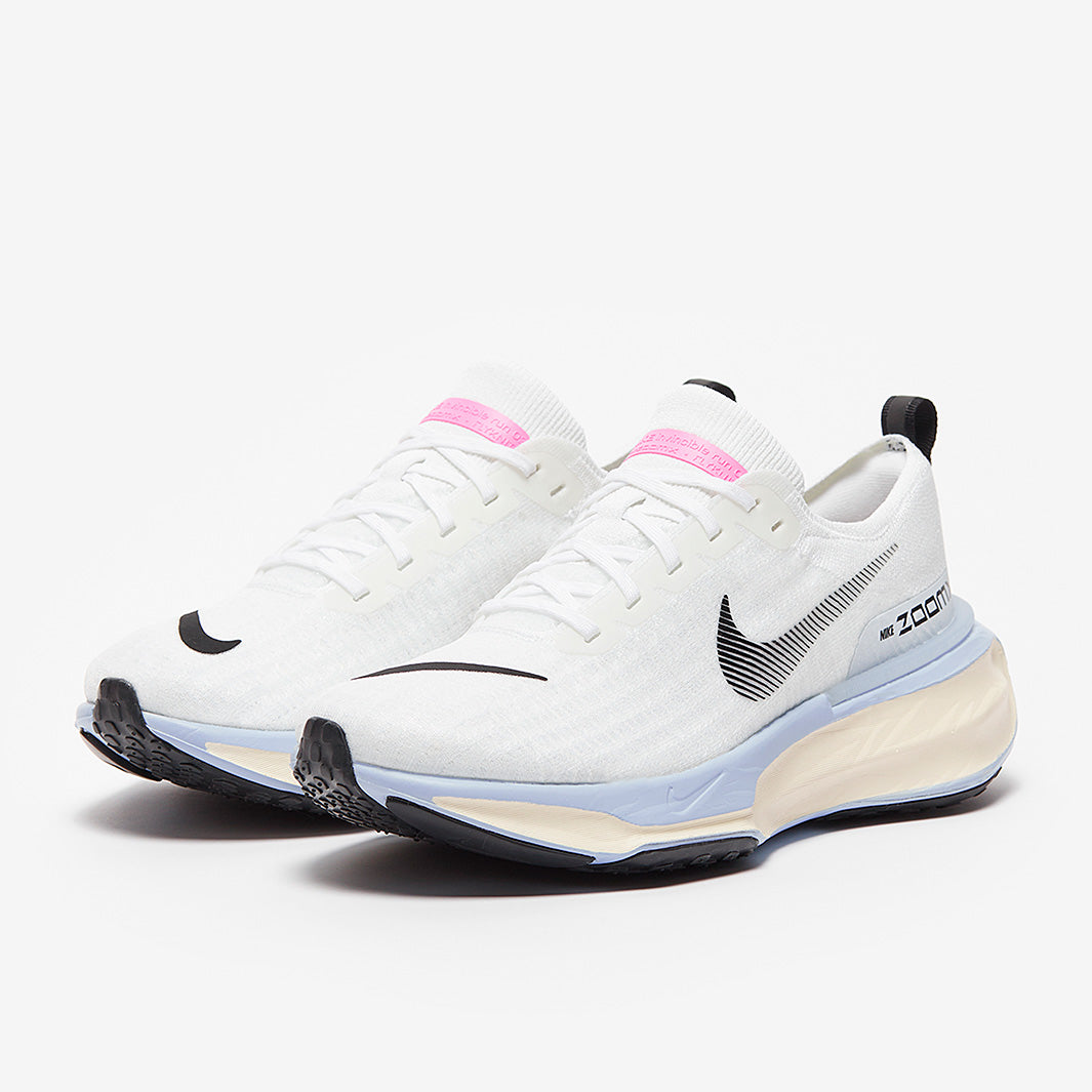 Nike Invincible Run Flyknit 3 - White/Black-Football Grey